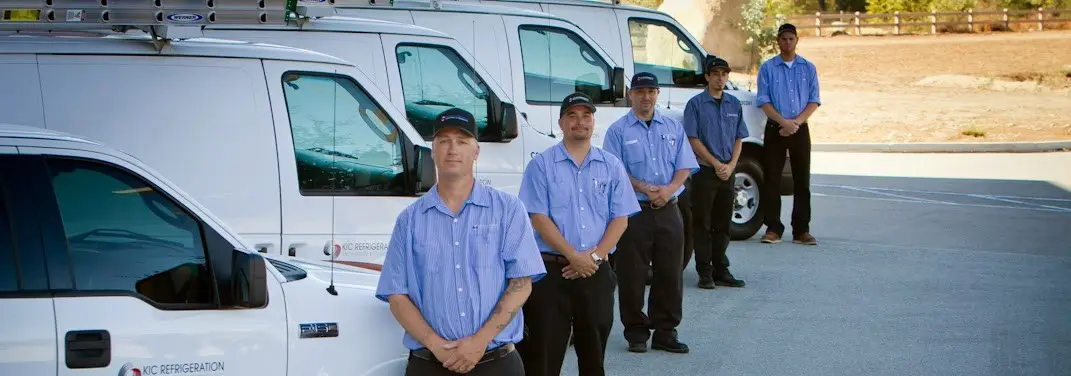 KIC Refrigeration crew ready for Mini Split Repair jobs across Calimesa